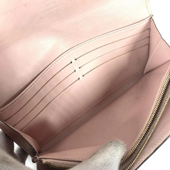 LOUIS VUITTON M90081 MonogramVernis Portefeuille-Sarah Bi-fold Flap Long Wallet - Picture 9 of 16